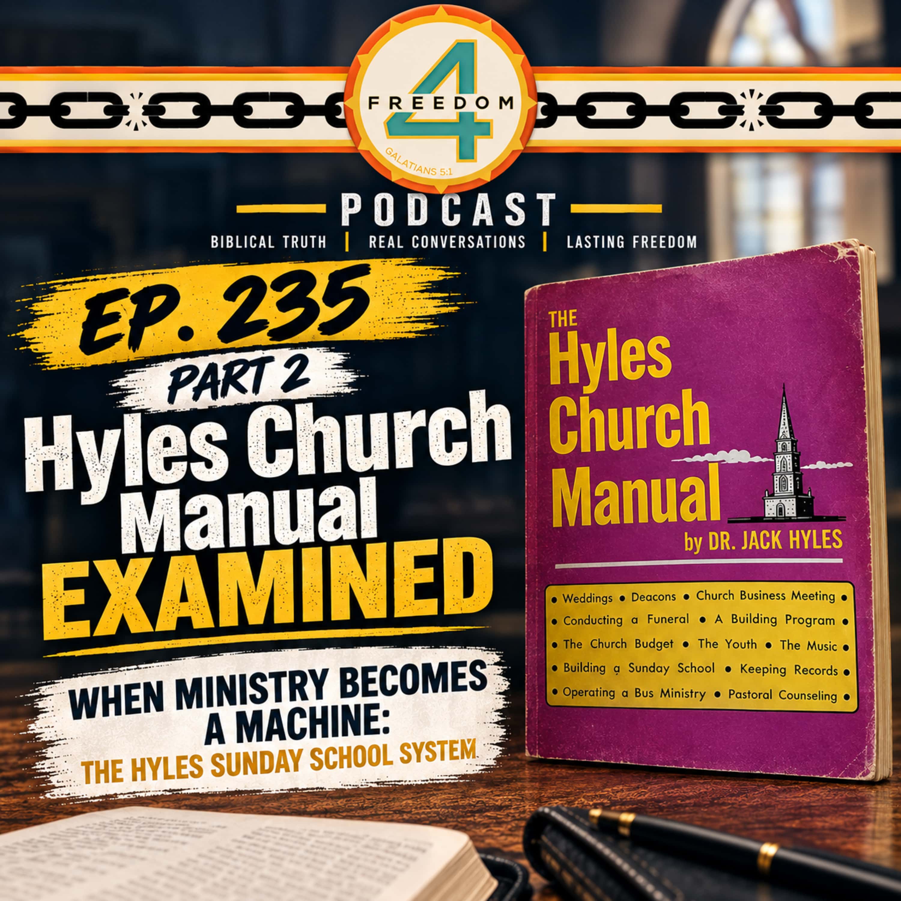 235. Hyles Church Manual Examined - Part 2 - When Ministry Become a Machine - The Hyles Sunday School System